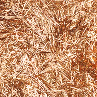 Brillant Glitter fiber (Stbchenglitter) hellkupfer