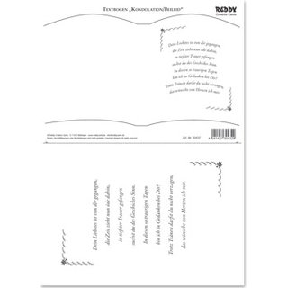 Transparent-Textbogen Kondolenz/Beileid