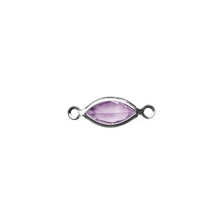 Swarovski Schmuck-Accessoires, oval, 17 mm, violet