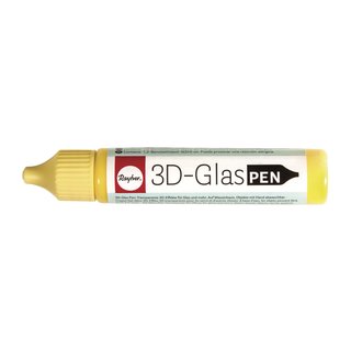 3-D Glasdecor-Pen (sonnengelb)