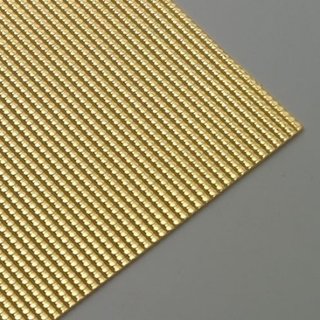 Wachsstreifen Perle (gold, 2 mm)