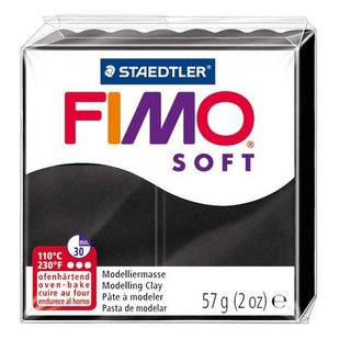 Fimo Soft (schwarz 9)