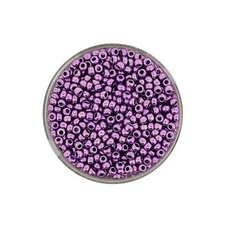 Metallic Rocailles 2,6 mm (lila)