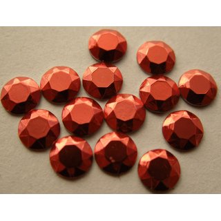 Chatonrosen aufbgelbar  rot (Gre: 4 mm)