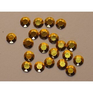 Chatonrosen aufbgelbar gold (Gre: 3 mm)
