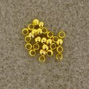 Metallquetschperlen goldfb. 3 mm