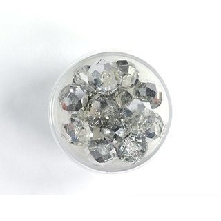 Glasschliffperle Briolette 12 mm kristall CAL