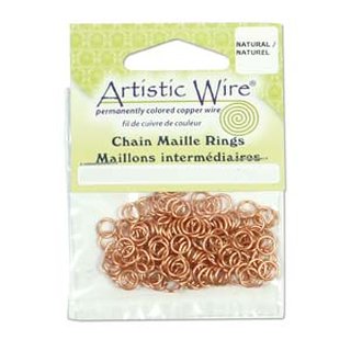 Chain Maille Ringe 4,4 mm rosegold
