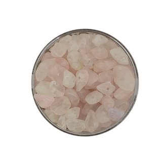 Halb-Edelsteine Chips rose quartz