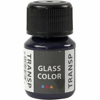 Glass Color Transparent marineblau