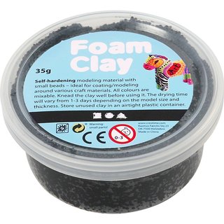 Foam Clay schwarz