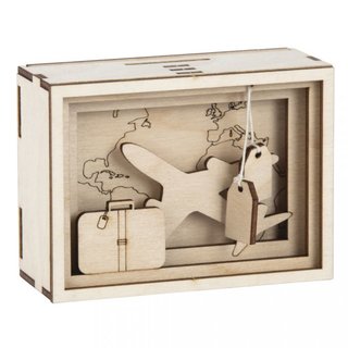 Holz 3D Geschenkbox Journey