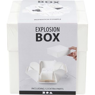 Explosionsbox naturwei