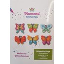 Diamond Painting Sticker-Set Schmetterlinge