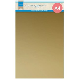 Marianne Design Decorations Mirror Paper A4 gold